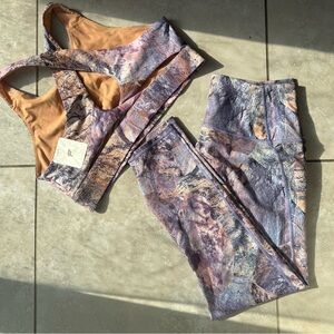 Fabletics Earthy Tones Activewear Set XL